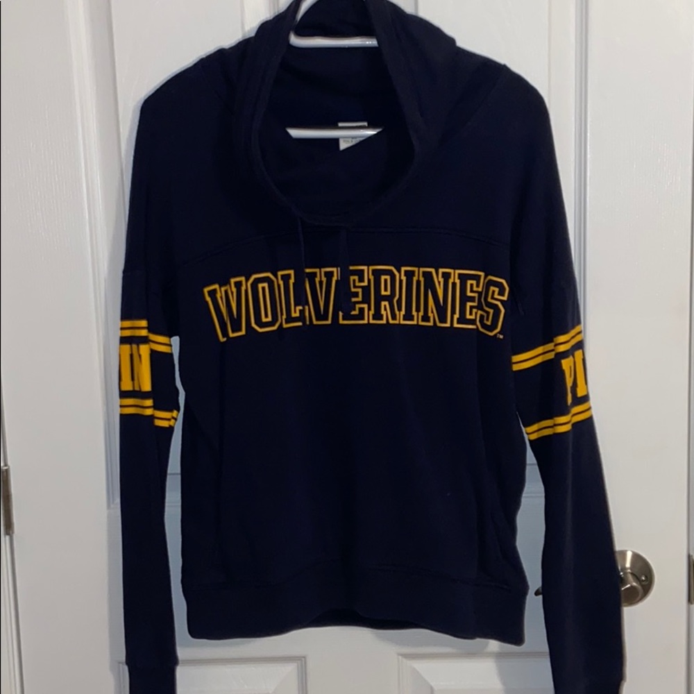 Victoria’s Secret PINK Wolverines sweater